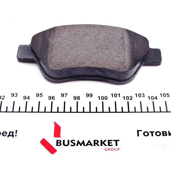 2370502 TEXTAR Колодки гальмівні (передні) Fiat Doblo 01- (Bosch) Q+ (з датчиком)