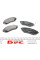 2386501 TEXTAR Колодки гальмівні (передні) Subaru Forester/Legacy 02-09 (Tokico)