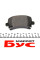 2391402 TEXTAR Колодки гальмівні (задні) VW Caddy 03- (Lucas) Q+