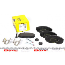 2391701 TEXTAR Колодки гальмівні (передні) Citroen Jumper/Fiat Ducato/Peugeot Boxer 94-Q+ R15(з датчиком)