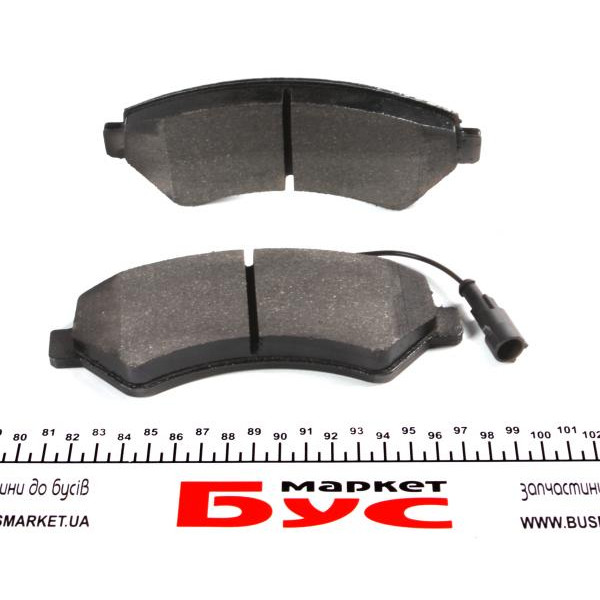 2446701 TEXTAR Колодки гальмівні (передні) Citroen Jumper/Fiat Ducato/Peugeot Boxer 2.0-3.0HDi 06-R16(з датчиком)