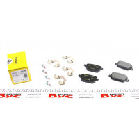 2453701 TEXTAR Колодки гальмівні (задні) Land Rover Freelander 2.2/3.2TD 06- (TRW) Q+