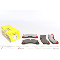 2455301 TEXTAR Колодки гальмові (передні) Porsche Cayenne/VW Touareg 02- (Brembo) (209.5x94.3x16.1)