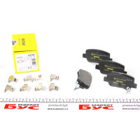 2488501 TEXTAR Колодки гальмівні (задні) Toyota Avensis 08- (Bosch) Q+