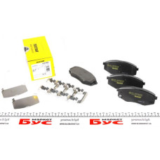 2518701 TEXTAR Колодки гальмівні (передні) Hyundai ix20/Kia Soul II 10- Q+