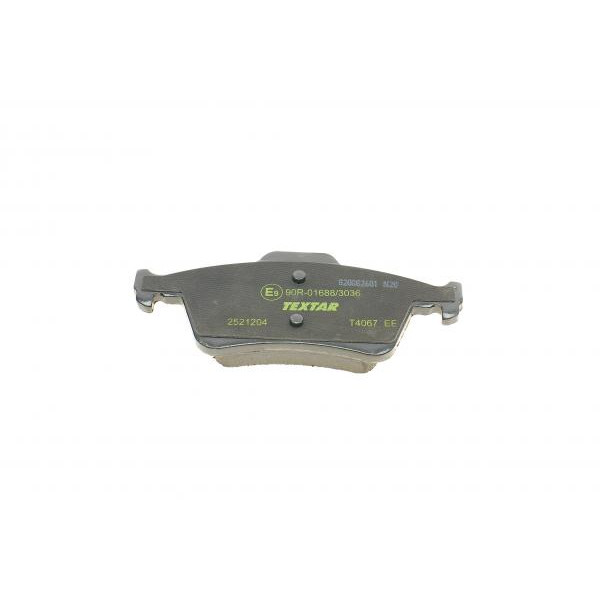 2521204 TEXTAR Колодки гальмівні (задні) Ford Focus 12-(ATE) Q+ (123.2x51.9x15.2)