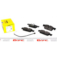 2522201 TEXTAR Колодки гальмівні (передні) Peugeot 508 10- (з датчиком) (Teves) Q+