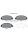 2579201 TEXTAR Колодки гальмівні (передні) Honda Accord IX/X 12-/HR-V 15- (Akebono)