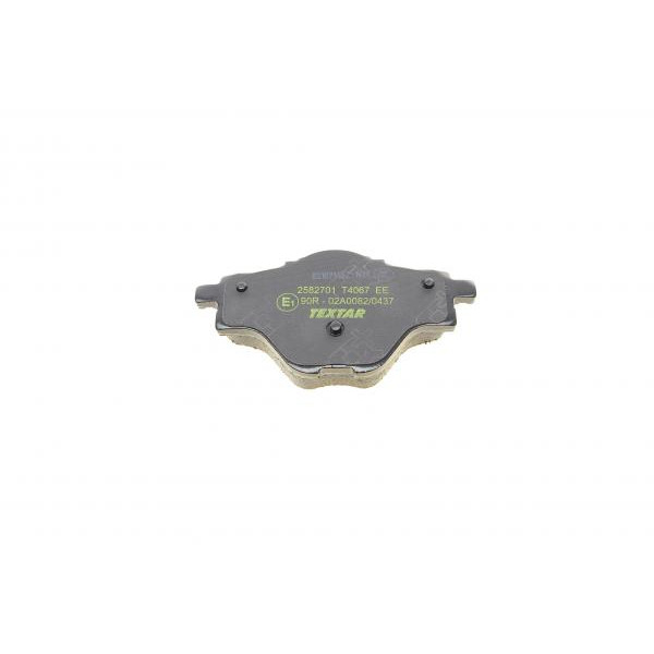 2582701 TEXTAR Колодки гальмівні (задні) Citroen C4/Peugeot 308 13-/3008/5008 16-/508 18- (Bosch) Q+