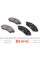 2597901 TEXTAR Колодки гальмівні (передні) Suzuki SX4/ Vitara 1.4 T/1.6 14- (Akebono)