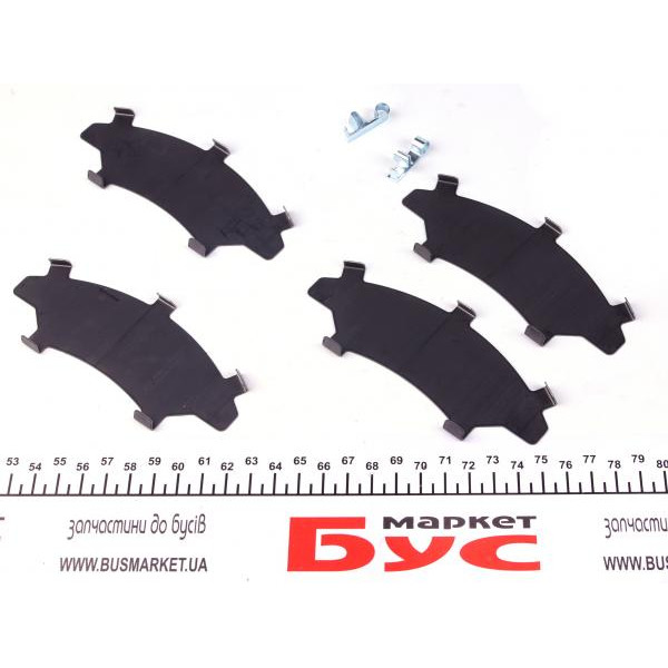 2597901 TEXTAR Колодки гальмівні (передні) Suzuki SX4/ Vitara 1.4 T/1.6 14- (Akebono)