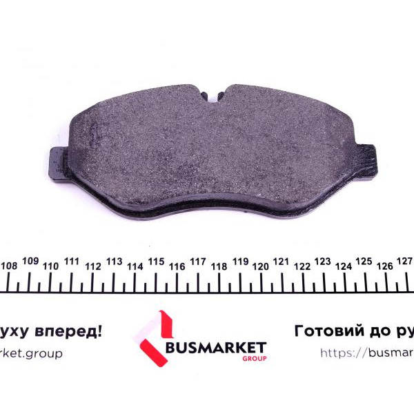 2922901 TEXTAR Колодки гальмівні (передні) Iveco Daily IV/V 06- (Brembo) Q+
