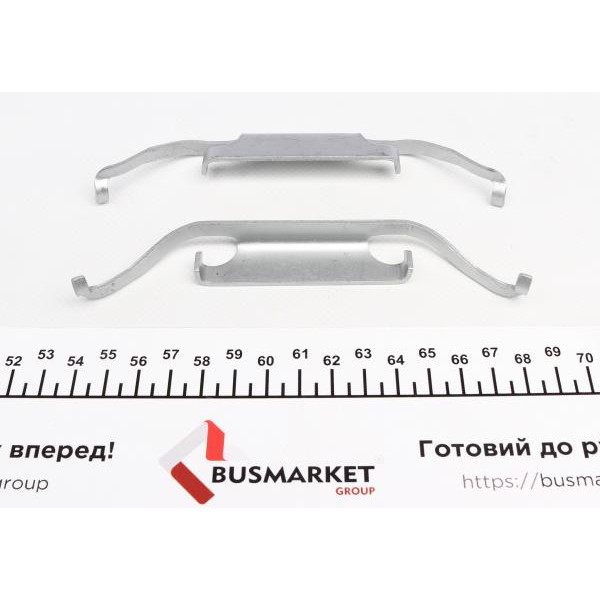 82028600 TEXTAR Планка супорта (переднього) притискна (к-кт) BMW 3 (E46)/5 /7 (E32) -05/X3 (E83) 03-12 (Ate-Teves)