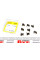 82054200 TEXTAR Планка супорта (переднього/заднього) притискна (к-кт) VW Crafter/Fiat Doblo/MB Vito(W639) (Bosch) 06-