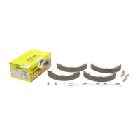 91067000 TEXTAR Колодки ручника MB S-class (W221/C216) 05-13 (180x25) (к-кт)