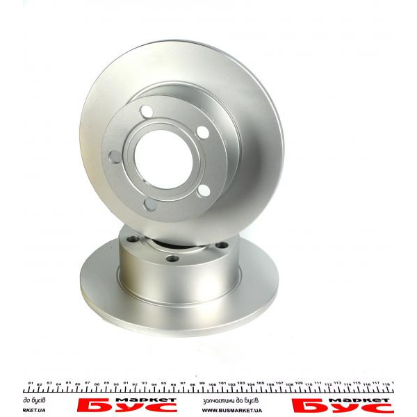 92057503 TEXTAR Диск гальмівний (задній) Skoda Superb/VW Passat (245x10mm) PRO