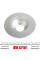 92057503 TEXTAR Диск гальмівний (задній) Skoda Superb/VW Passat (245x10mm) PRO