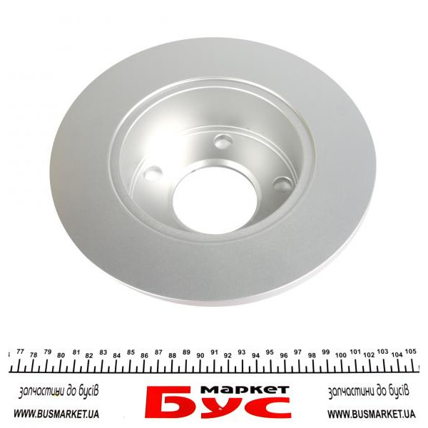92057503 TEXTAR Диск гальмівний (задній) Skoda Superb/VW Passat (245x10mm) PRO
