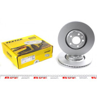 92106105 TEXTAR Диск гальмівний (передній) Audi A4/A6/VW Passat 00-09 (312х25) PRO+