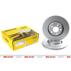 92106105 TEXTAR Диск тормозной (передний) Audi A4/A6/VW Passat 00-09 (312х25) PRO+
