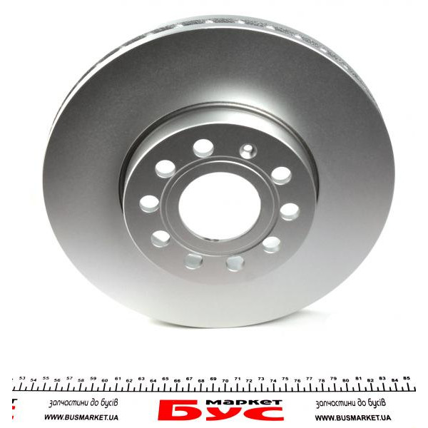 92120805 TEXTAR Диск гальмівний (передній) VW Caddy III 04- (288x24.9) PRO+