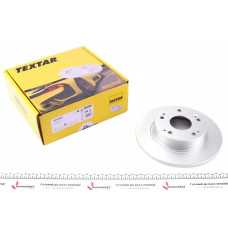 92144603 TEXTAR Диск тормозной (задний) Honda Accord VII 03-08 (260x10) PRO