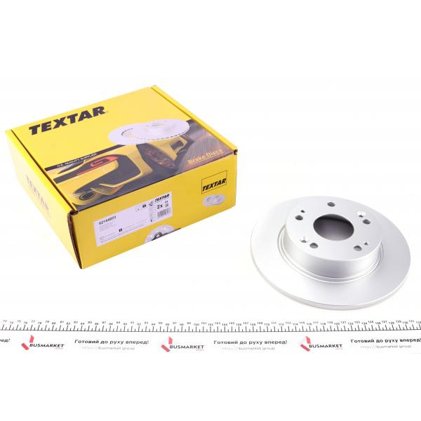 92144603 TEXTAR Диск тормозной (задний) Honda Accord VII 03-08 (260x10) PRO