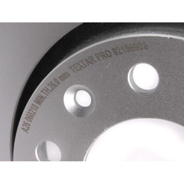 92156903 TEXTAR Диск тормозной (передний) Fiat Scudo 07- (280x28) PRO