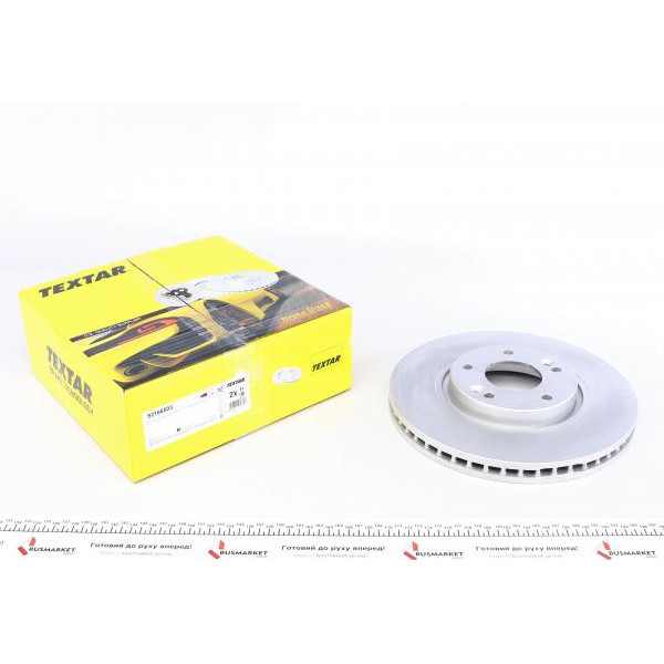 92166503 TEXTAR Диск тормозной (передний) Hyundai Tucson 05-10/ i40/Kia Sportage 10- (300x28) PRO