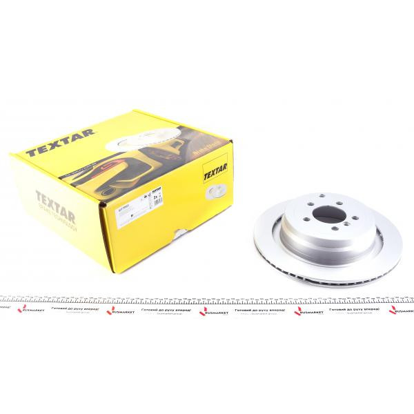 92175503 TEXTAR Диск тормозной (задний) Land Rover Discovery III 04-09/Range Rover 02-12 (354x20) PRO