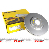 92232403 TEXTAR Диск гальмівний (передній) VW Sharan 10-/Skoda Kodiaq/Tiguan 16- (314x30) PRO