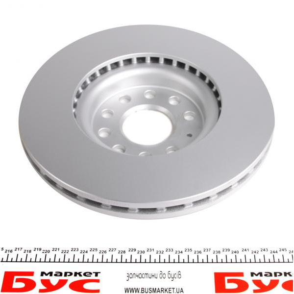 92232403 TEXTAR Диск гальмівний (передній) VW Sharan 10-/Skoda Kodiaq/Tiguan 16- (314x30) PRO