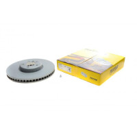 92266225 TEXTAR Диск гальмівний (передній) BMW 5 GT (F07)/7 (F01/F02/F03/F04) 4.4-6.0 09-17 (371x36) (L) PRO+