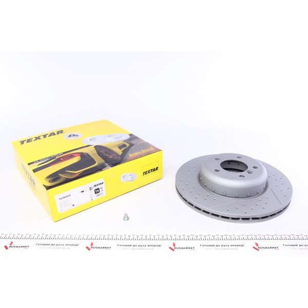 92266925 TEXTAR Диск гальмівний (передній) BMW 1 (E82, E87)/3 (E90, E91) Perf 03-13 (338x25.9) PRO+