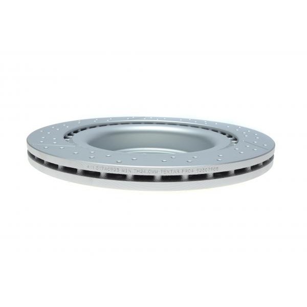 92307905 TEXTAR Диск тормозной (задний) MB GL-class (X166)/GLE (W166) (345x26) PRO+