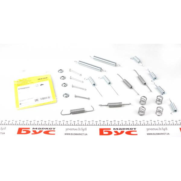 97008500 TEXTAR Комплект пружинок колодок ручника VW T4 1.8-2.5TDI 90-03