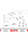 97008500 TEXTAR Комплект пружинок колодок ручника VW T4 1.8-2.5TDI 90-03