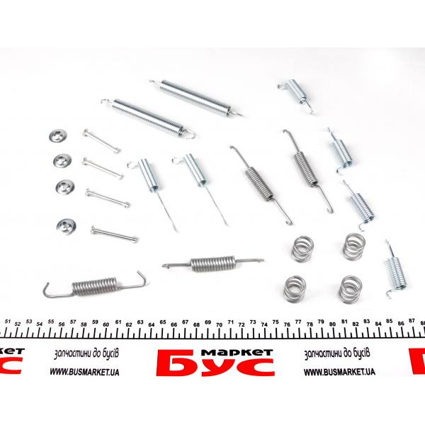 97008500 TEXTAR Комплект пружинок колодок ручника VW T4 1.8-2.5TDI 90-03