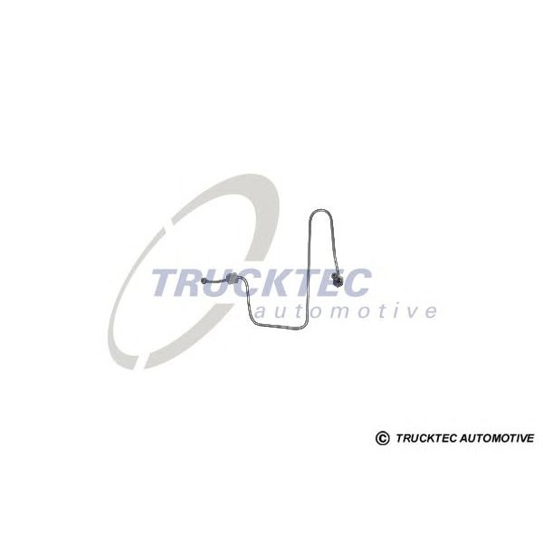 0213067 TRUCKTEC AUTOMOTIVE Трубка паливна високого тиску DB 310 OM602 (2 циліндр)