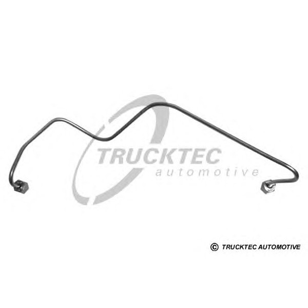 0213072 TRUCKTEC AUTOMOTIVE Трубка паливна високого тиску DB 310 OM602 (5 циліндр)