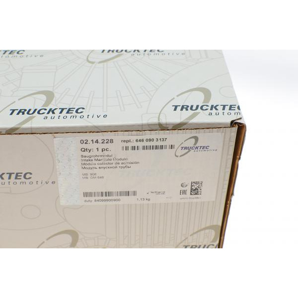 0214228 TRUCKTEC AUTOMOTIVE Колектор впускний MB Sprinter 2.2CDI OM646