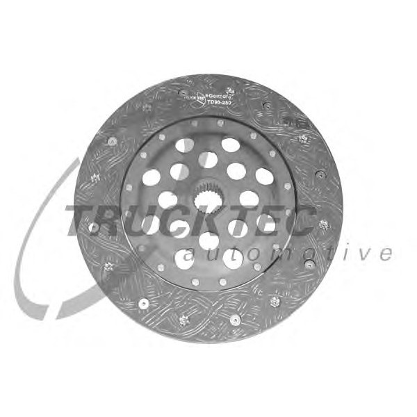 0223112 TRUCKTEC AUTOMOTIVE Диск зчеплення MB Sprinter 312 2.9TDI (d=250mm)