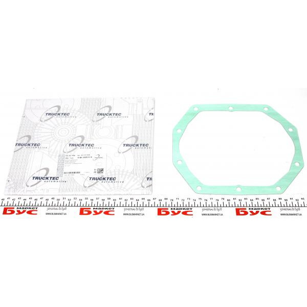 0232164 TRUCKTEC AUTOMOTIVE Прокладка кришки мосту MB 207-310D