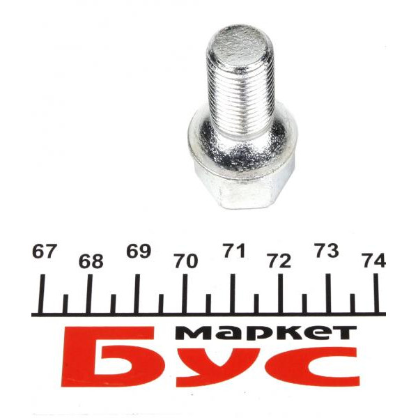 0233021 TRUCKTEC AUTOMOTIVE Болт колеса MB Vito (W638) 96- (M14x1.5mm)