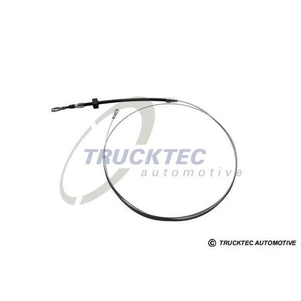 0235261 TRUCKTEC AUTOMOTIVE Трос ручника (центральний) MB Sprinter 96- (довга база) (2500mm)