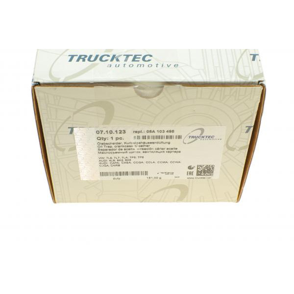 0710123 TRUCKTEC AUTOMOTIVE Сепаратор (масловідділювач) Audi A4/A5/Q5/Q7/VW Touareg 3.0 TDI 04-