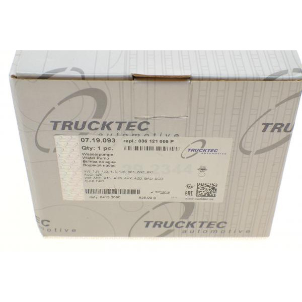0759070 TRUCKTEC AUTOMOTIVE Насос системи вторинного повітря VW Caddy 1.6 03-
