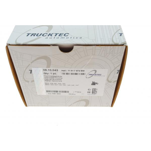 0810043 TRUCKTEC AUTOMOTIVE Корпус термостата BMW 3 (E46/E90) 98-11