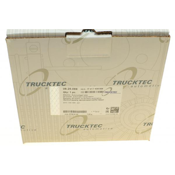 0825069 TRUCKTEC AUTOMOTIVE Радіатор масляний BMW 3 (E90) 06-11 N54/N55