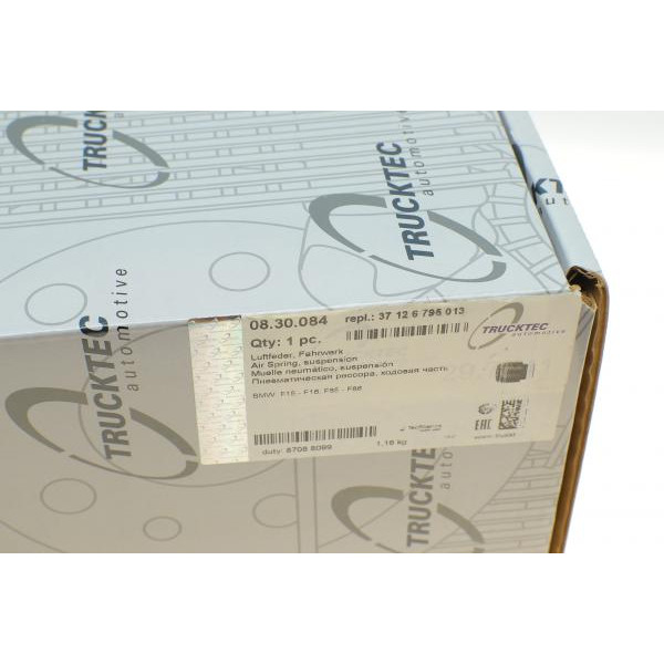 0830084 TRUCKTEC AUTOMOTIVE Подушка пневмопідвіски (ззаду) BMW X5 (F15/F85)/X6 (F16/F86) 13-